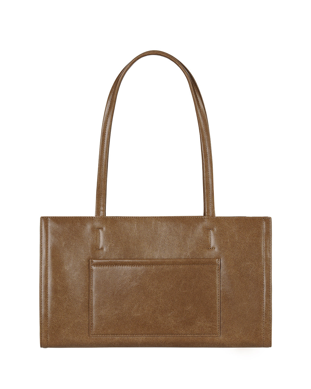 Túi Xách Stand Oil Oblong Bag #Brown