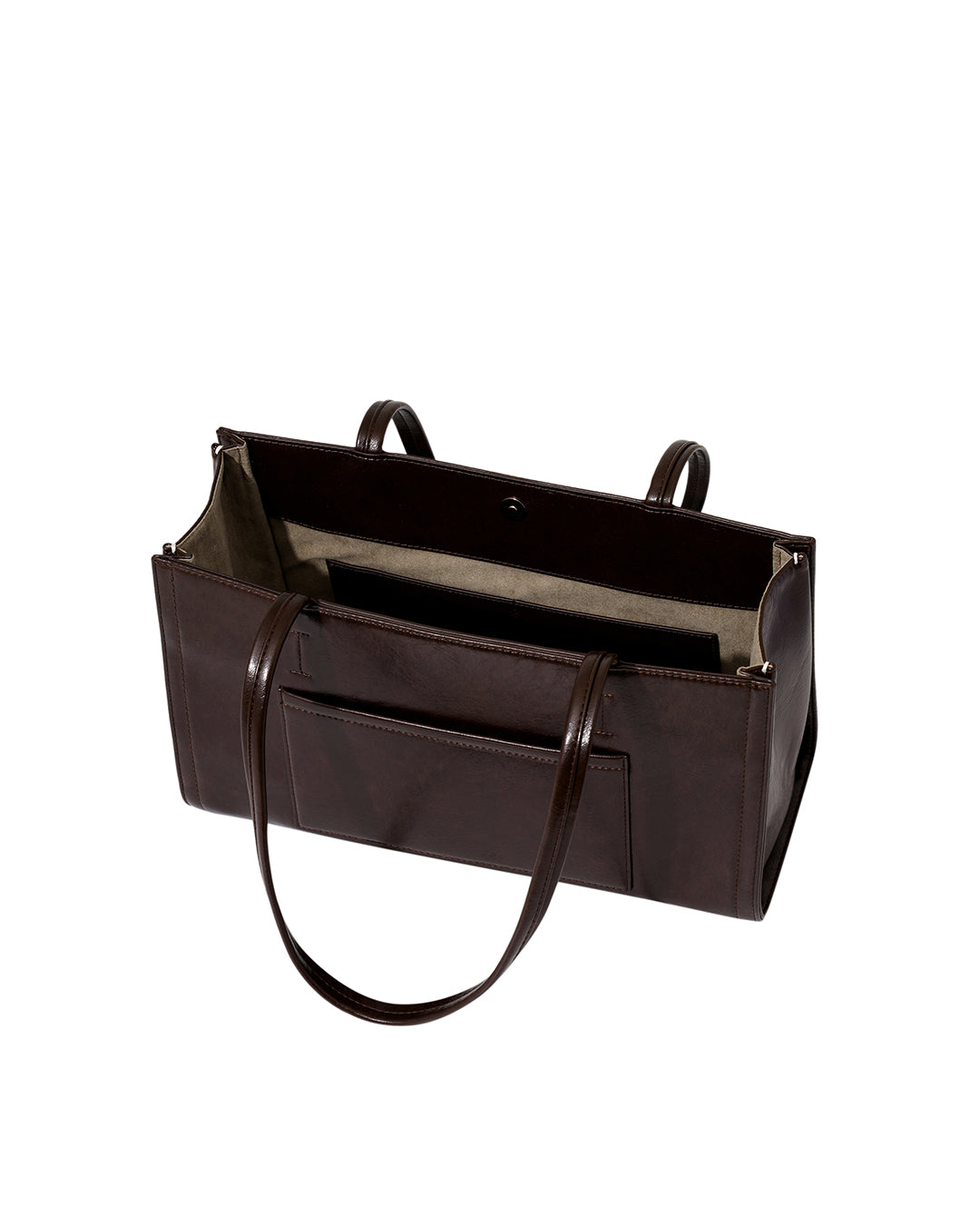 Túi Xách Stand Oil Oblong Bag #Marron