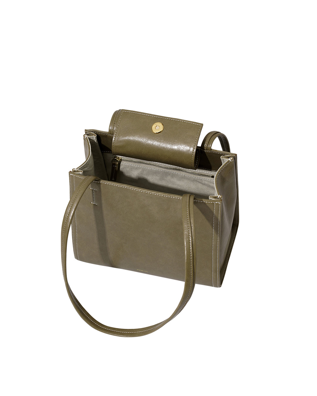 Túi Xách Stand Oil Oblong Bag Mini #Basil