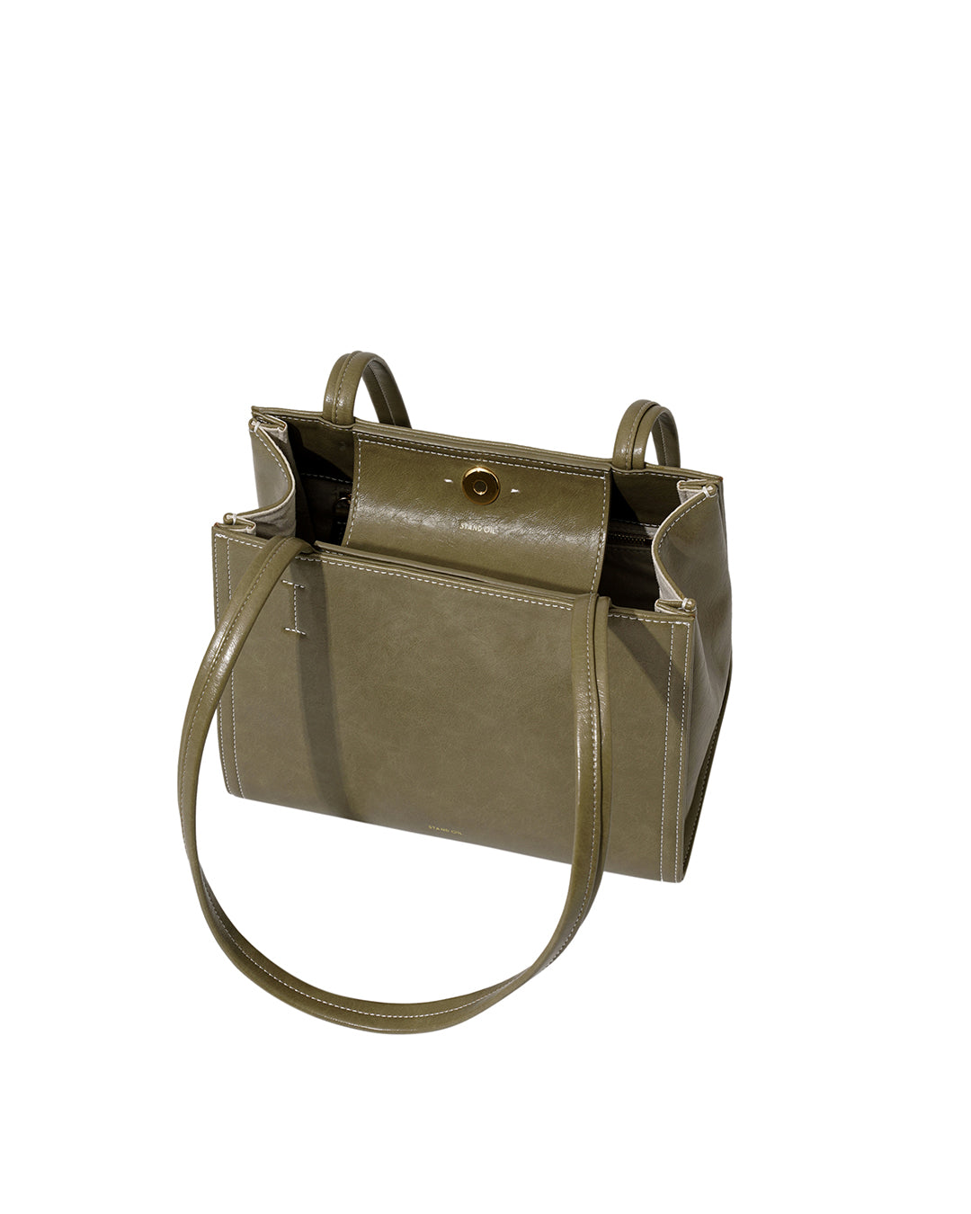 Túi Xách Stand Oil Oblong Bag Mini #Basil