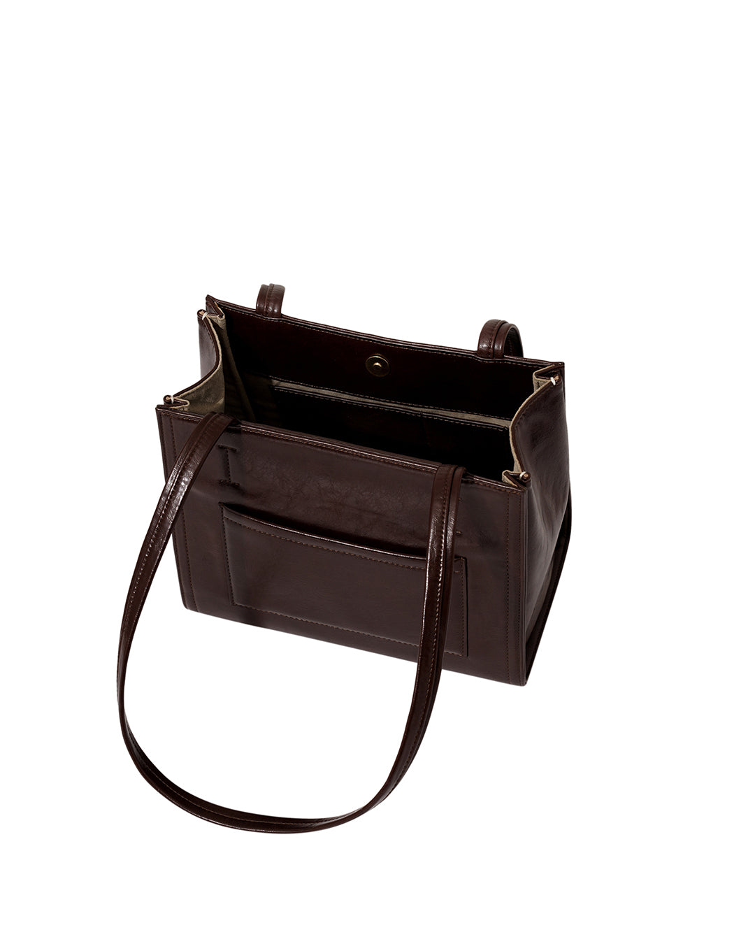 Túi Xách Stand Oil Oblong Bag Mini #Marron