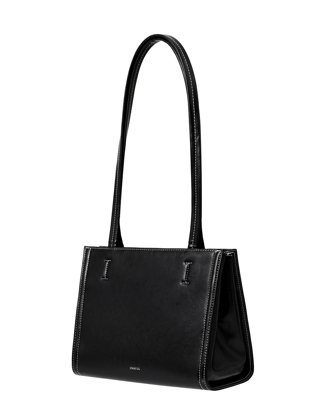 Túi Xách Stand Oil Oblong Bag Mini #Stitch Black