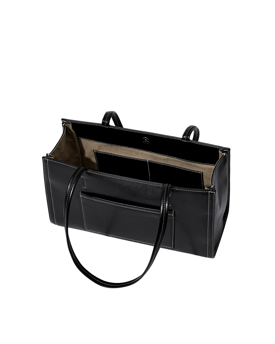 Túi Xách Stand Oil Oblong Bag #Stitch Black