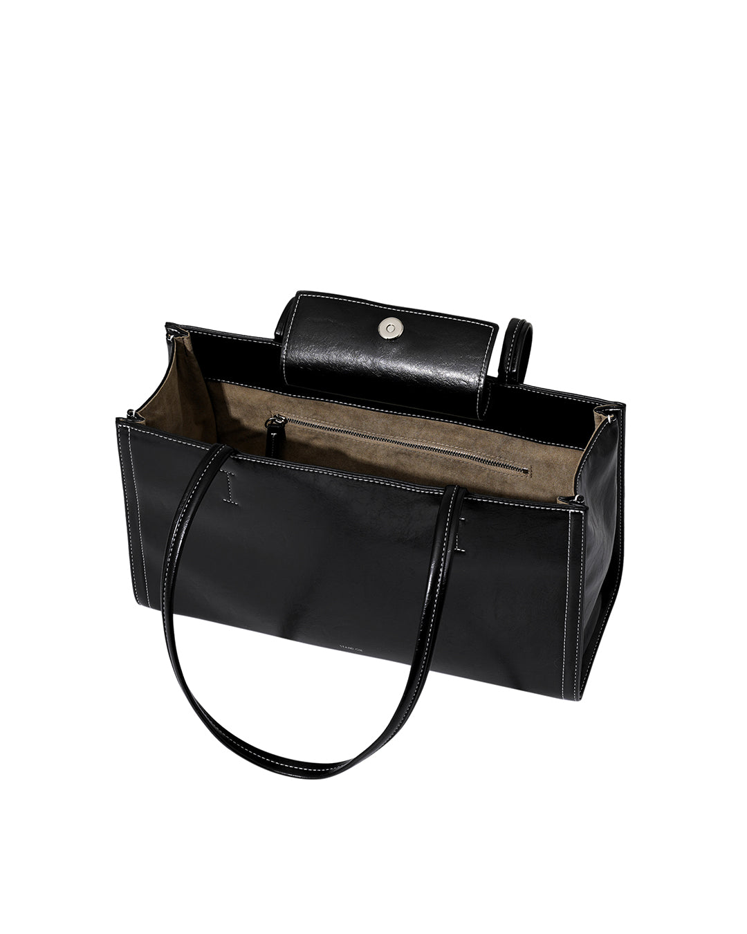Túi Xách Stand Oil Oblong Bag #Stitch Black