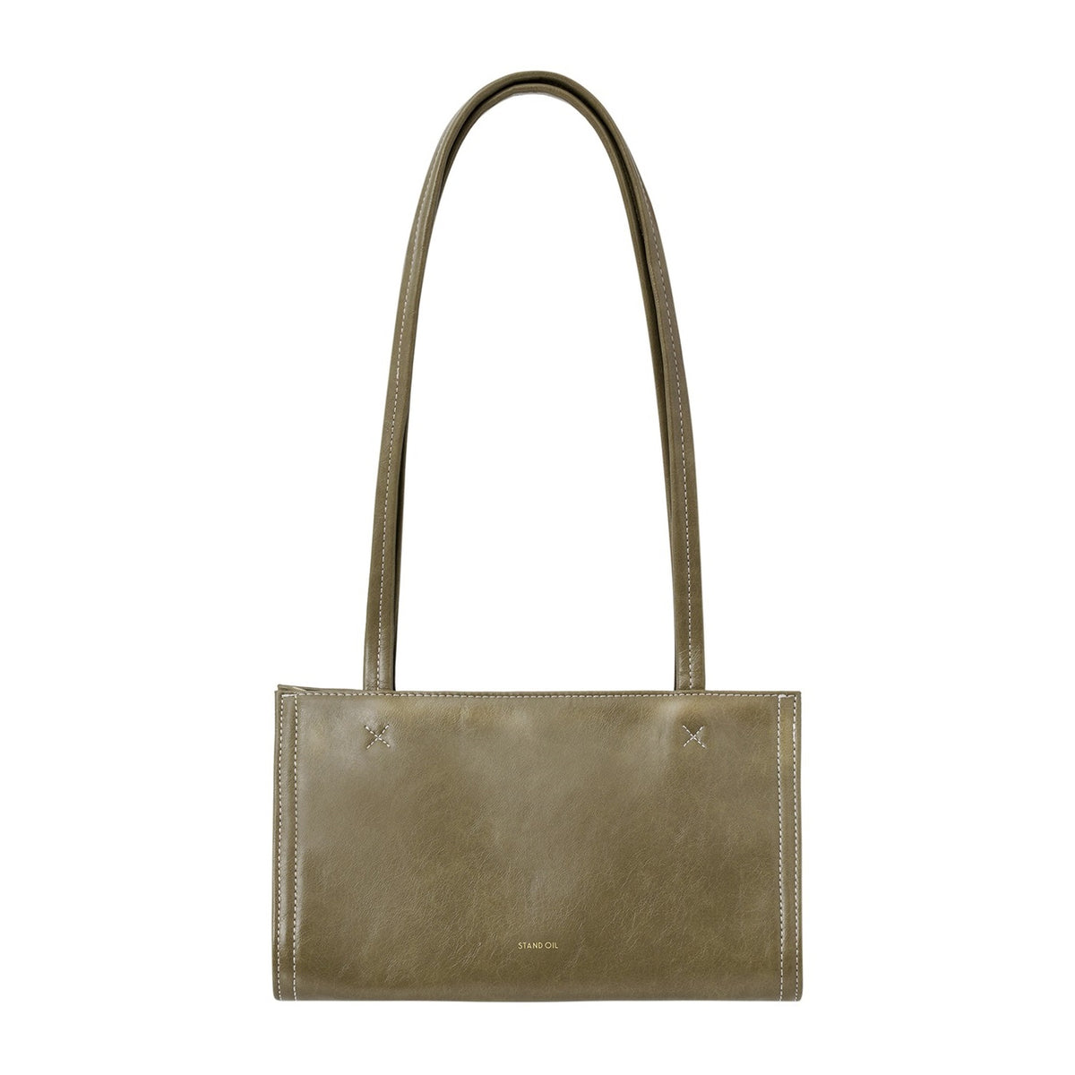 Túi Xách Stand Oil Oblong Bag Tiny #Basil