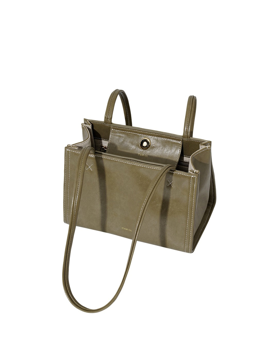 Túi Xách Stand Oil Oblong Bag Tiny #Basil