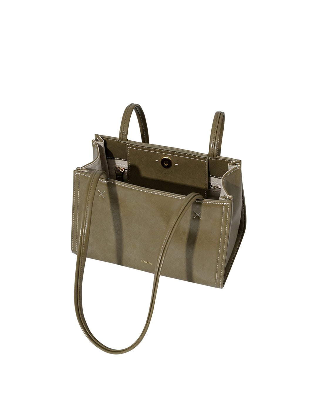 Túi Xách Stand Oil Oblong Bag Tiny #Basil