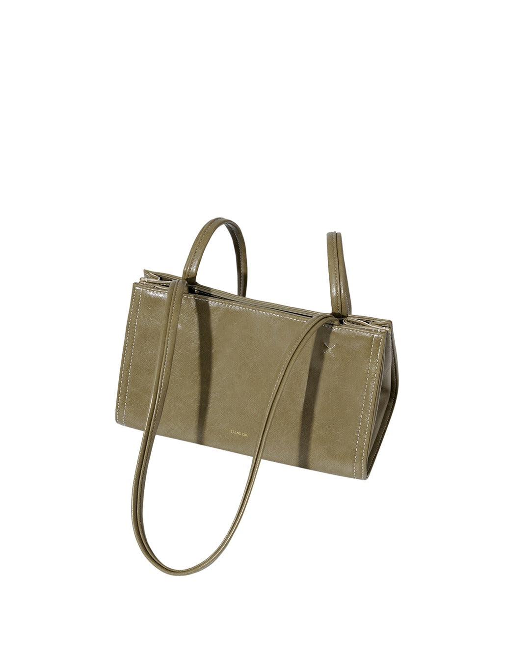 Túi Xách Stand Oil Oblong Bag Tiny #Basil