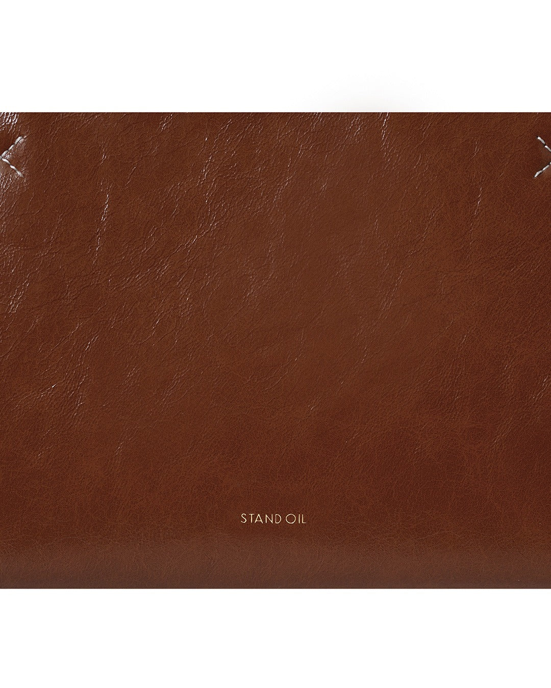 Túi Xách Stand Oil Oblong Bag Tiny #Brown