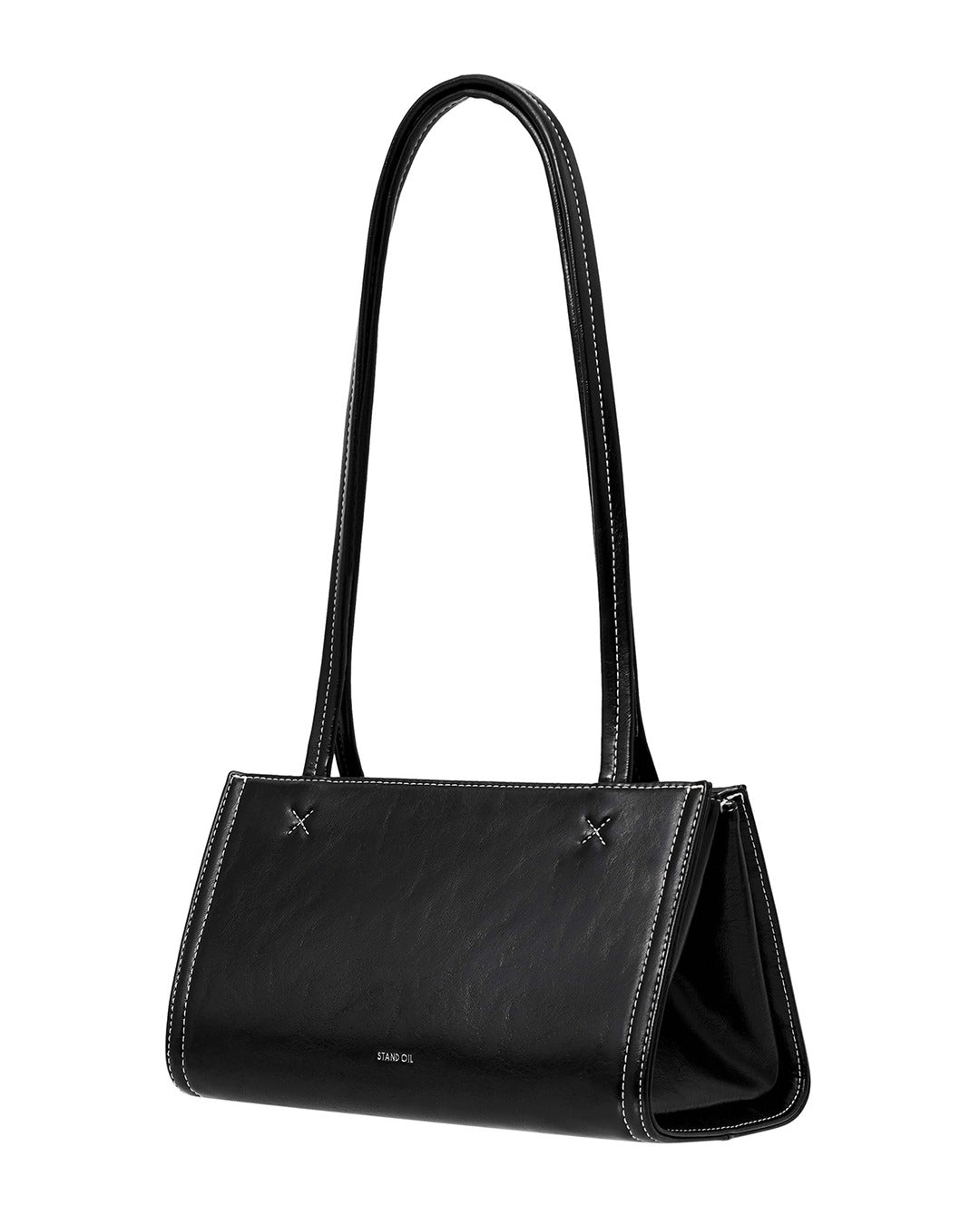 Túi Xách Stand Oil Oblong Bag Tiny #Stitch Black
