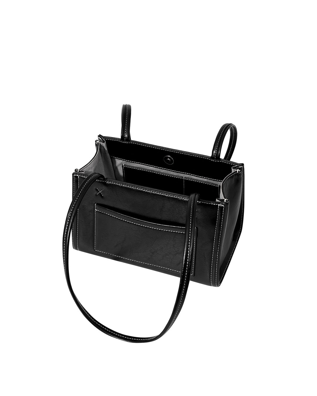 Túi Xách Stand Oil Oblong Bag Tiny #Stitch Black