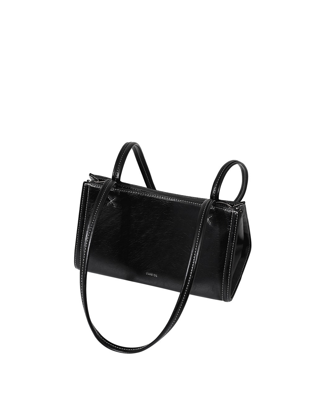 Túi Xách Stand Oil Oblong Bag Tiny #Stitch Black