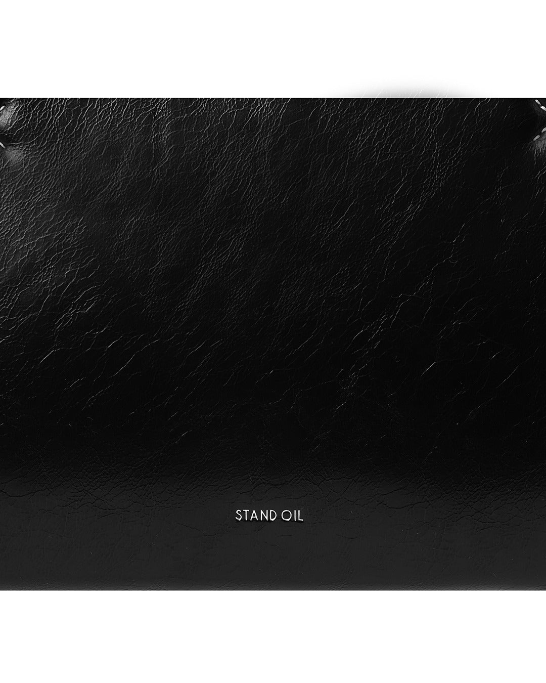 Túi Xách Stand Oil Oblong Bag Tiny #Stitch Black