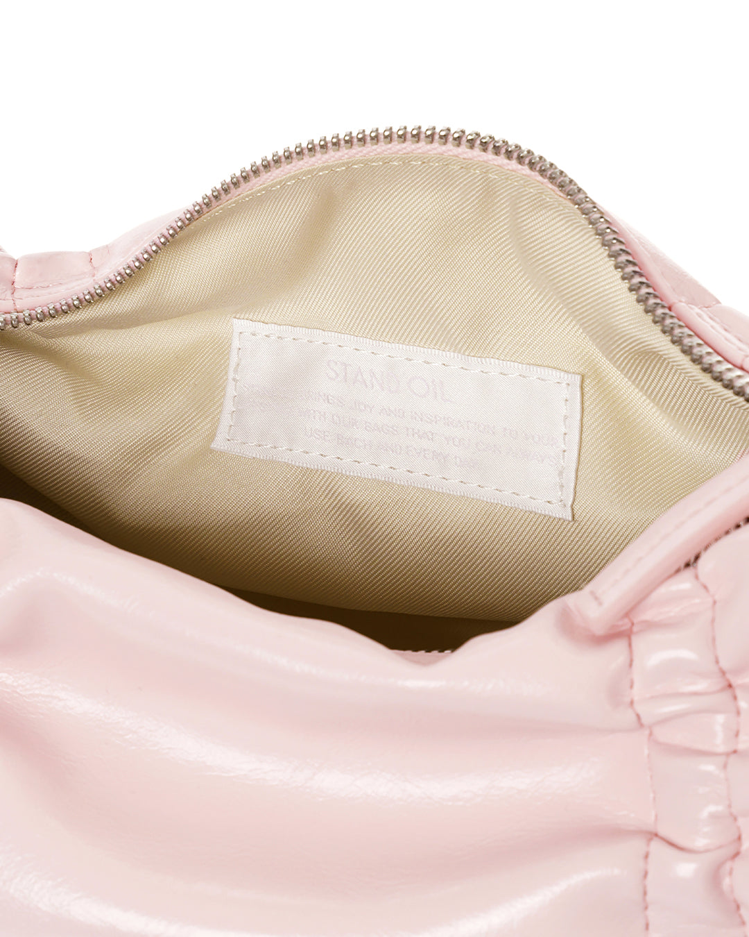 Túi Xách Stand Oil Pleats Bag #Baby Pink