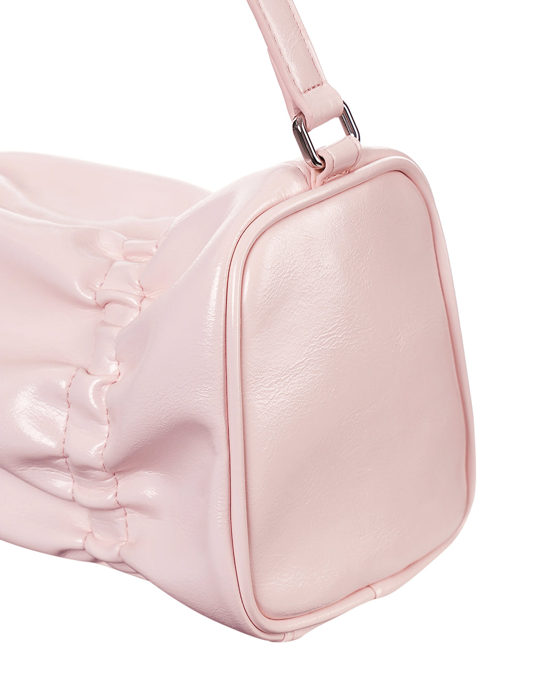 Túi Xách Stand Oil Pleats Bag #Baby Pink