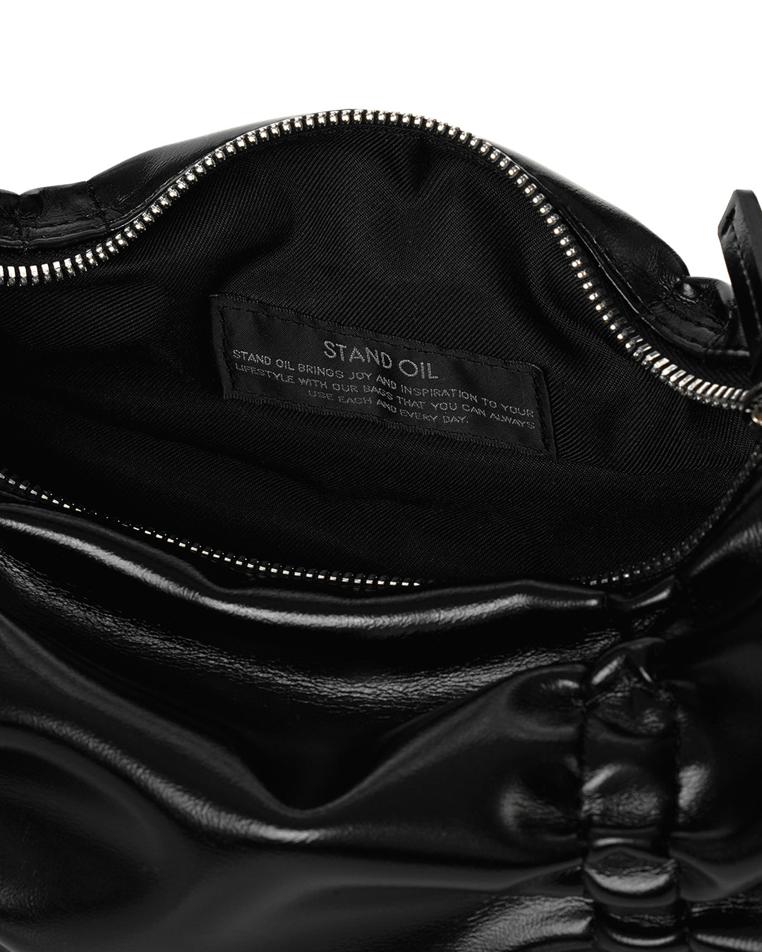 Túi Xách Stand Oil Pleats Bag #Black