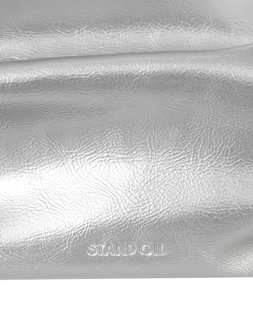 Túi Xách Stand Oil Pleats Bag #Silver