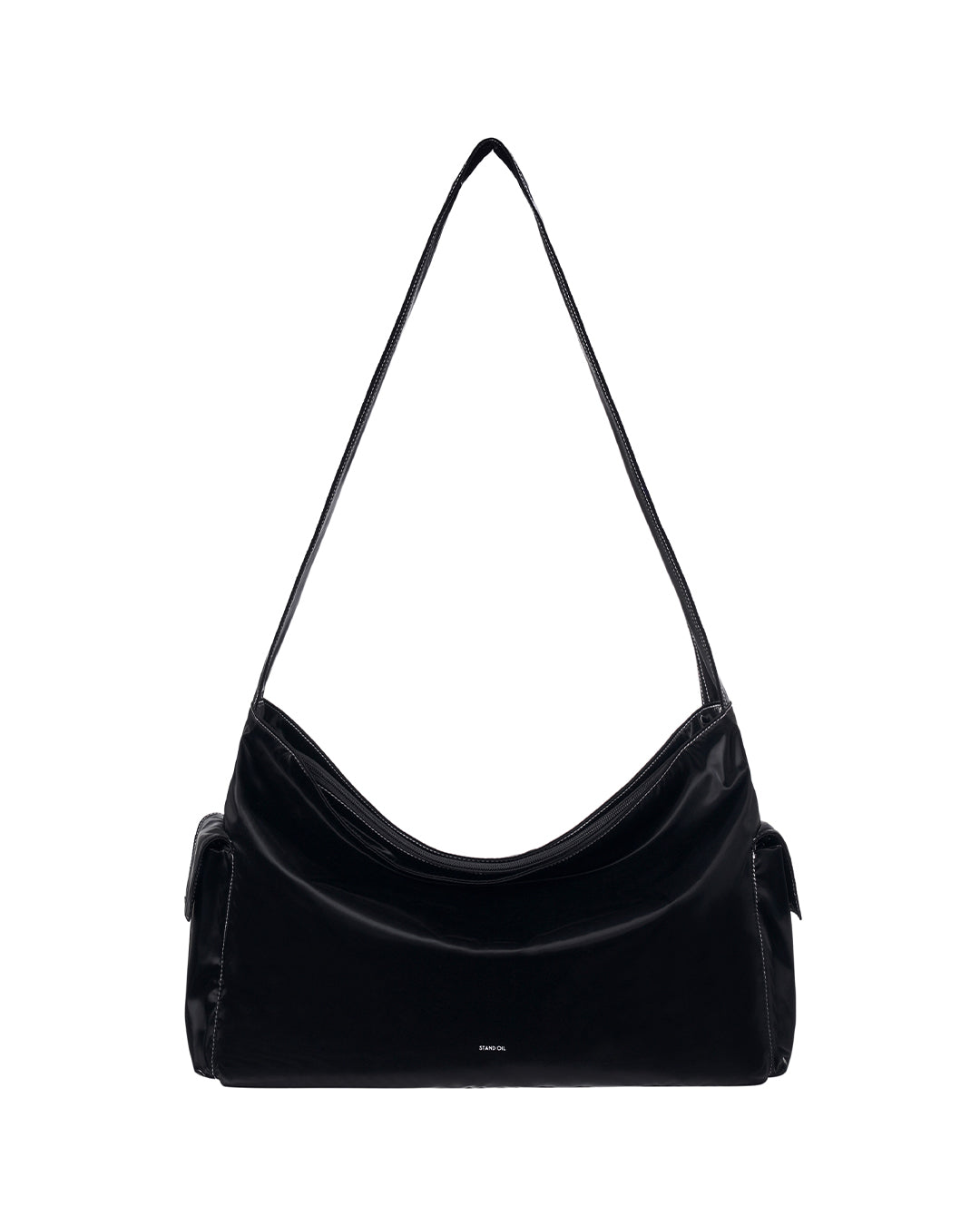 Túi Xách Stand Oil Slouch Pocket Bag #Black