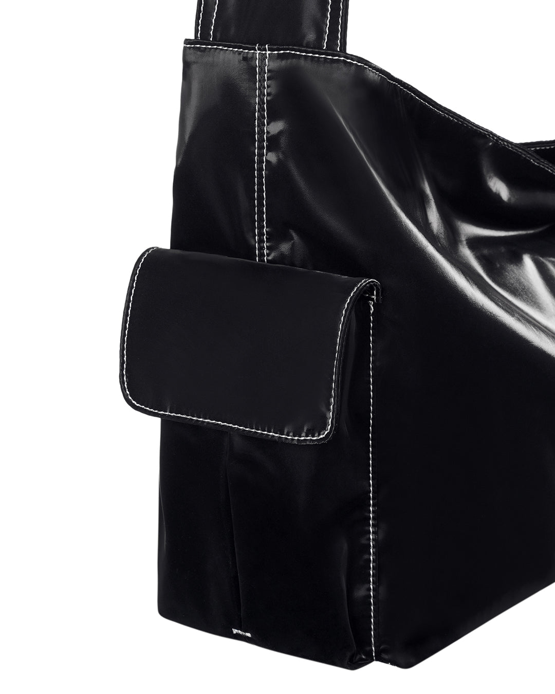 Túi Xách Stand Oil Slouch Pocket Bag #Black