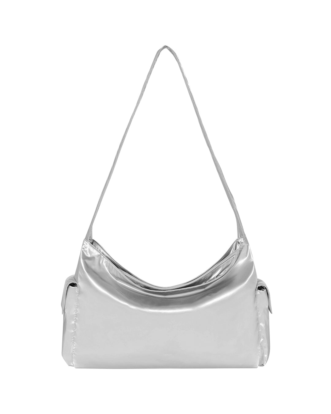 Túi Xách Stand Oil Slouch Pocket Bag #Silver