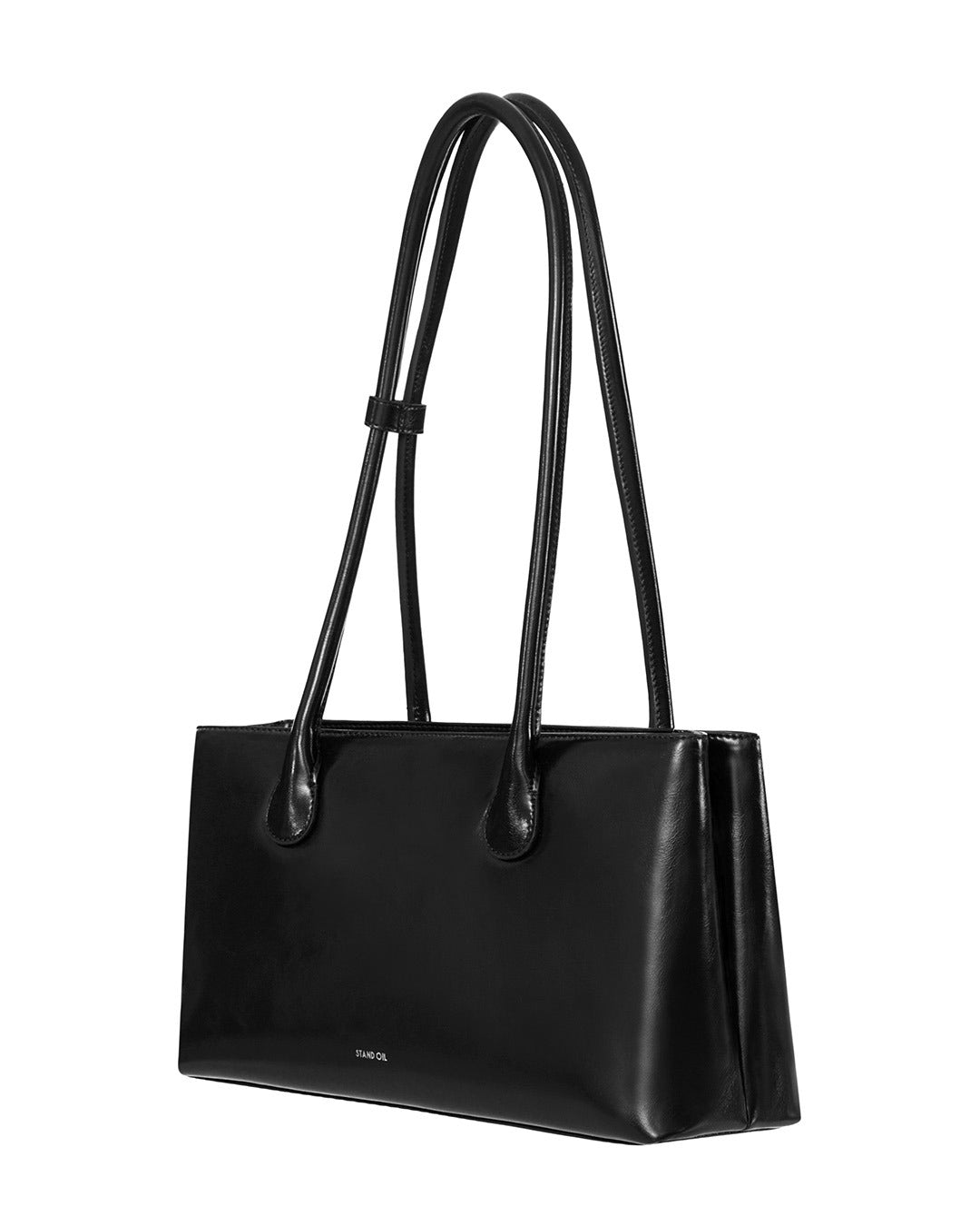 Túi Xách Stand Oil Square Low Bag #Black