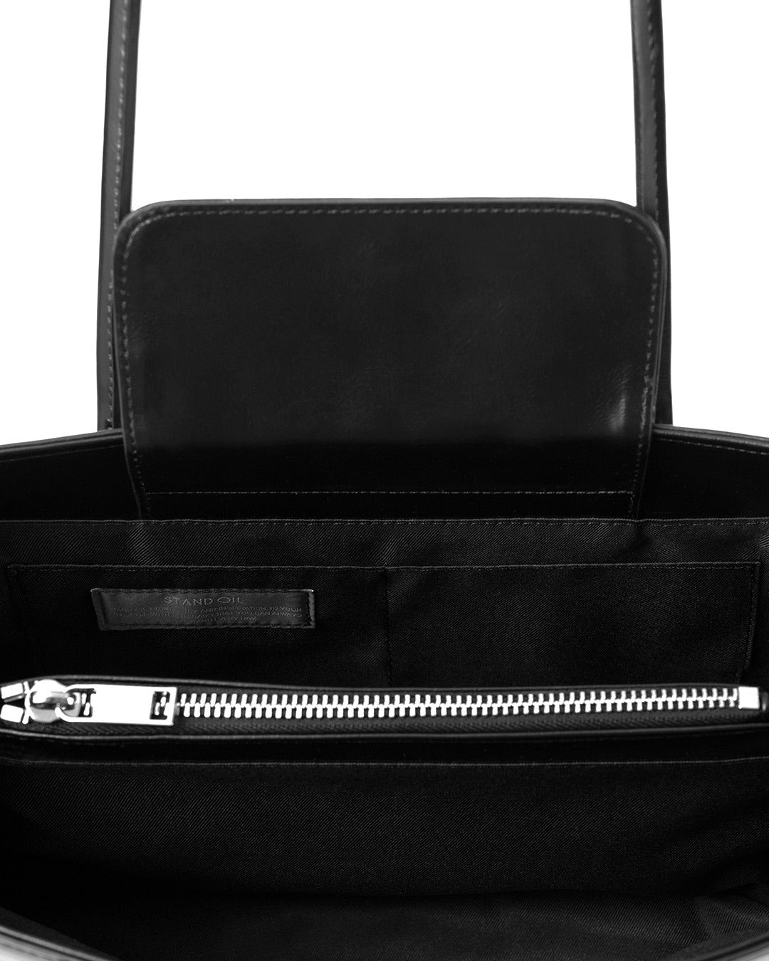 Túi Xách Stand Oil Square Low Bag #Black