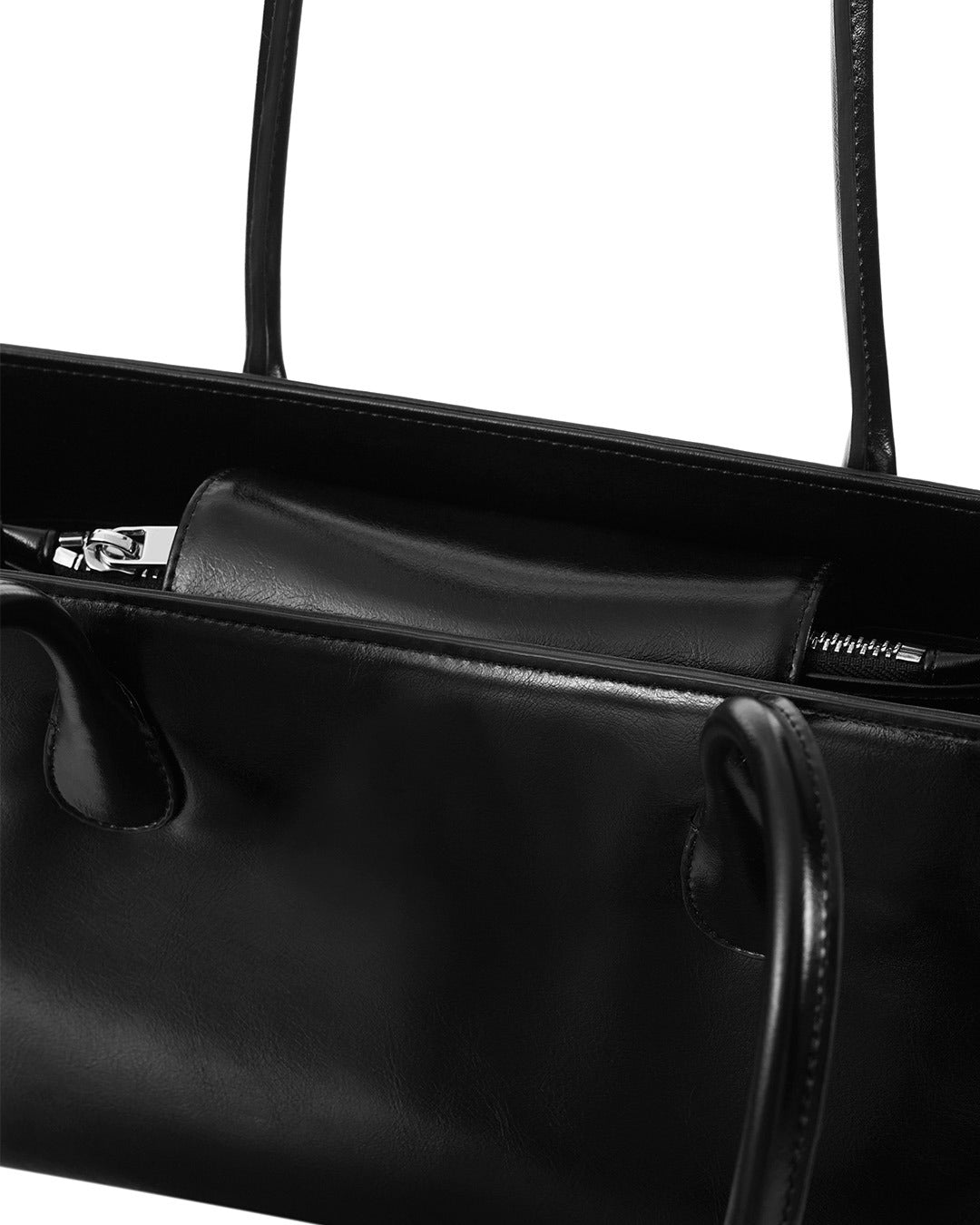 Túi Xách Stand Oil Square Low Bag #Black