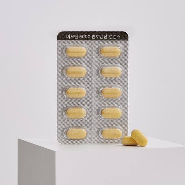 Viên Dong Wha Biotin 5000 Pantothenic Acid Balance #60 Tablets
