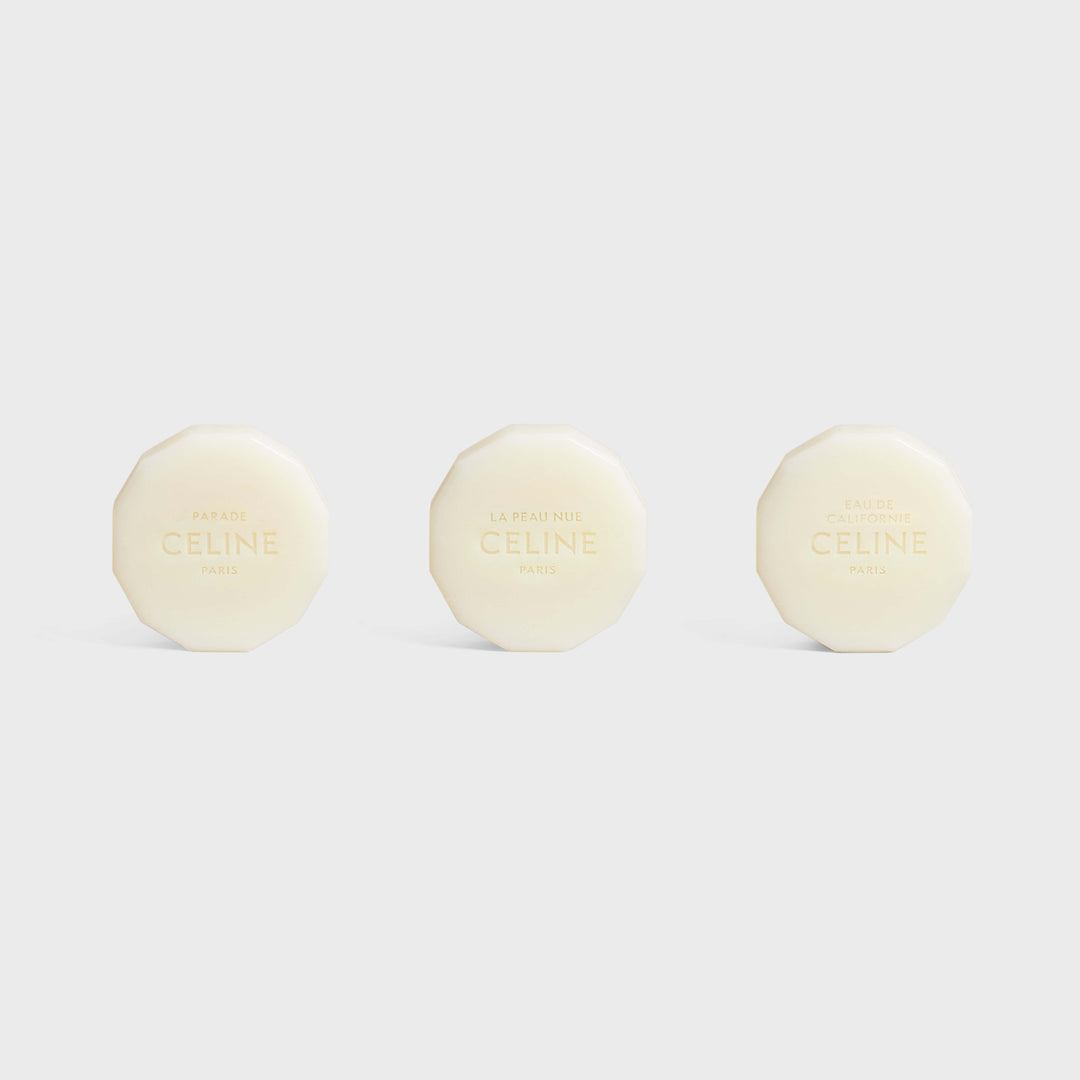 Xà Phòng CELINE Perfumed Soaps Set Parade, La Peau Nue, Eau De Californie - Kallos Vietnam