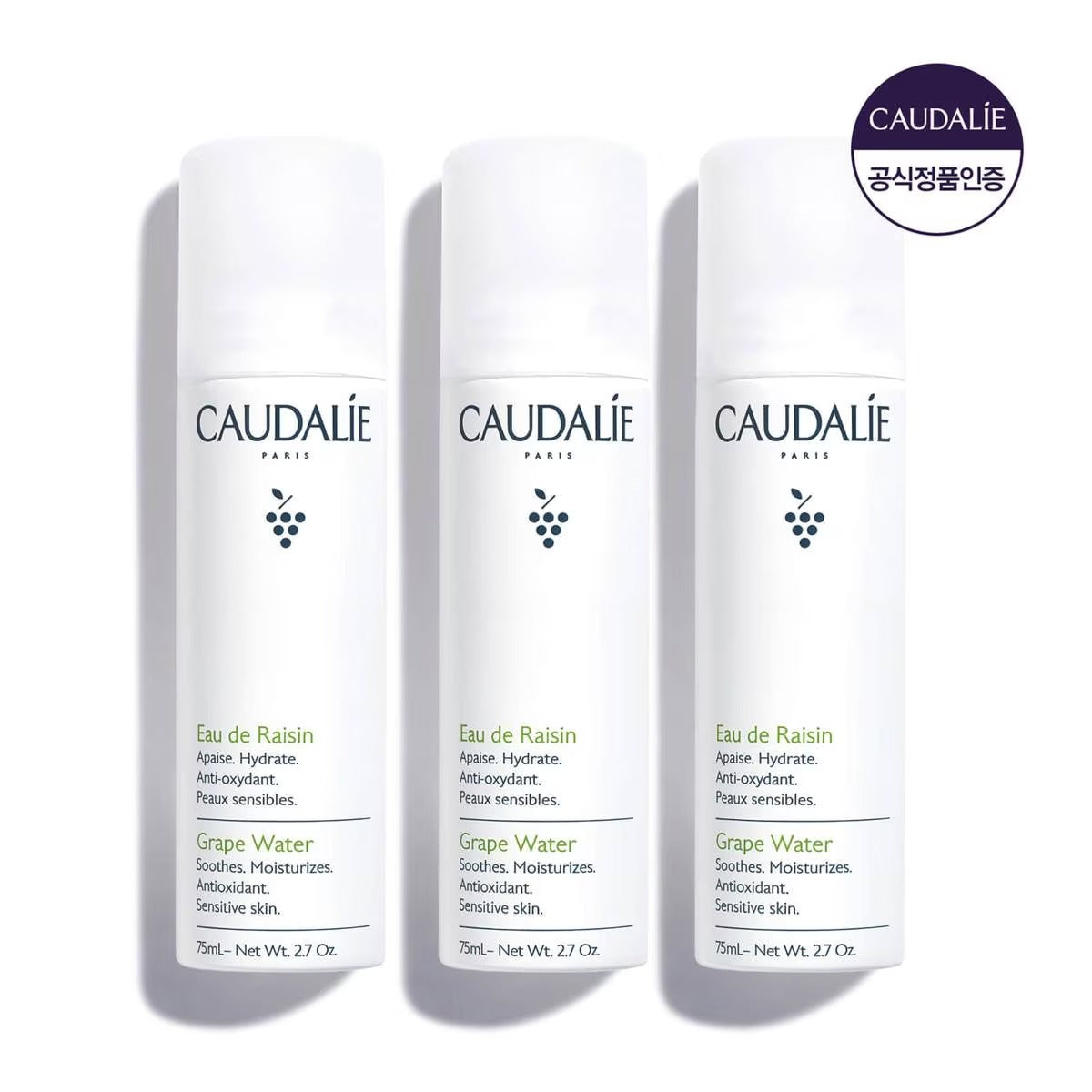 Xịt Khoáng Caudalie Grape Water #75 mL