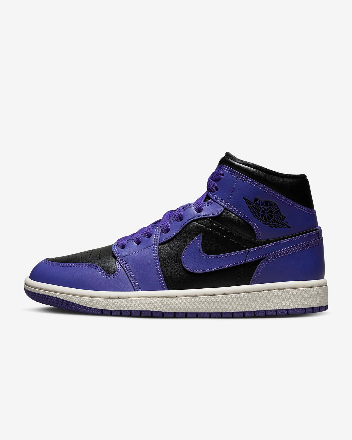 Giày Nike Air Jordan 1 Mid Women Shoes #Dark Concorde - Kallos Vietnam