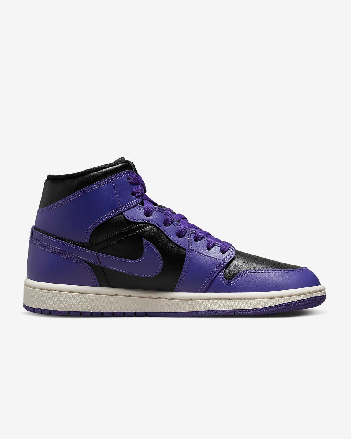 Giày Nike Air Jordan 1 Mid Women Shoes #Dark Concorde - Kallos Vietnam