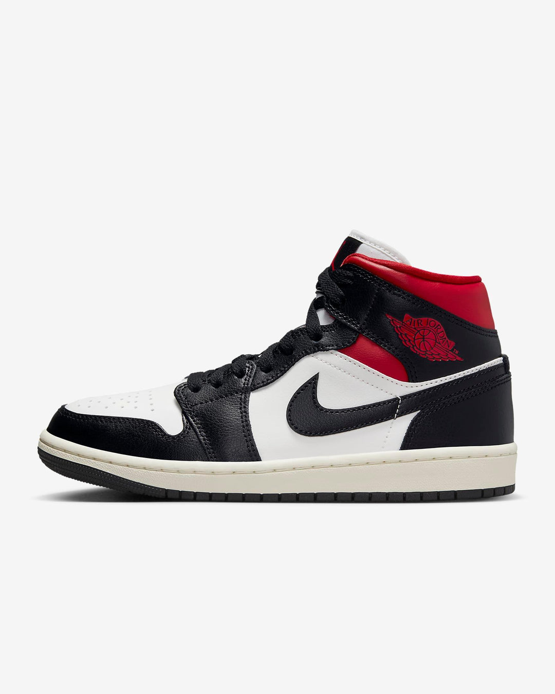 Giày Nike Air Jordan 1 Mid Women Shoes #Black Sail - Kallos Vietnam