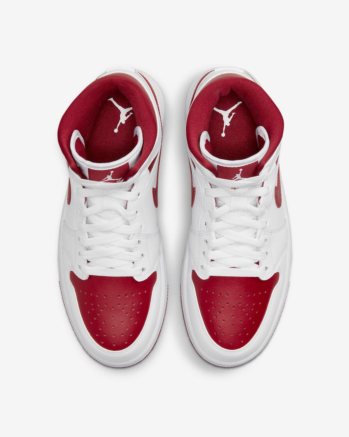 Giày Nike Air Jordan 1 Mid Women Shoes #Pomegranate - Kallos Vietnam