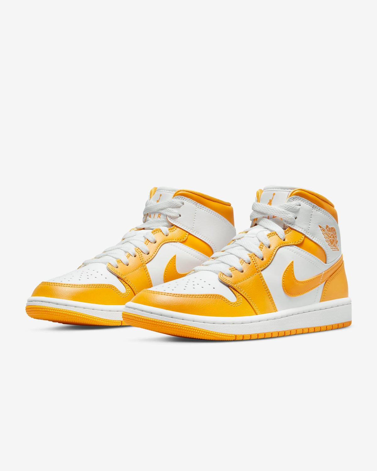 Giày Nike Air Jordan 1 Mid Women Shoes #University Gold - Kallos Vietnam