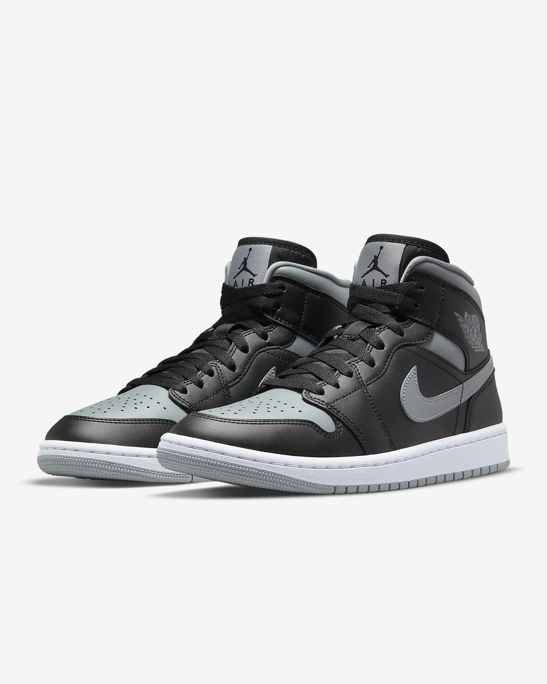 Giày Nike Air Jordan 1 Mid Women Shoes #Black - Kallos Vietnam