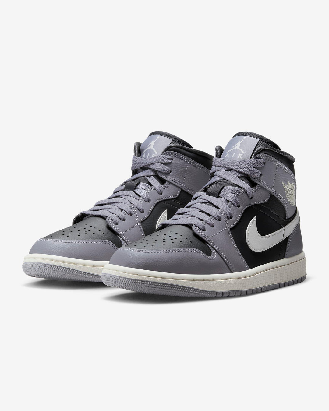 Giày Nike Air Jordan 1 Mid Women Shoes #Cement Grey - Kallos Vietnam