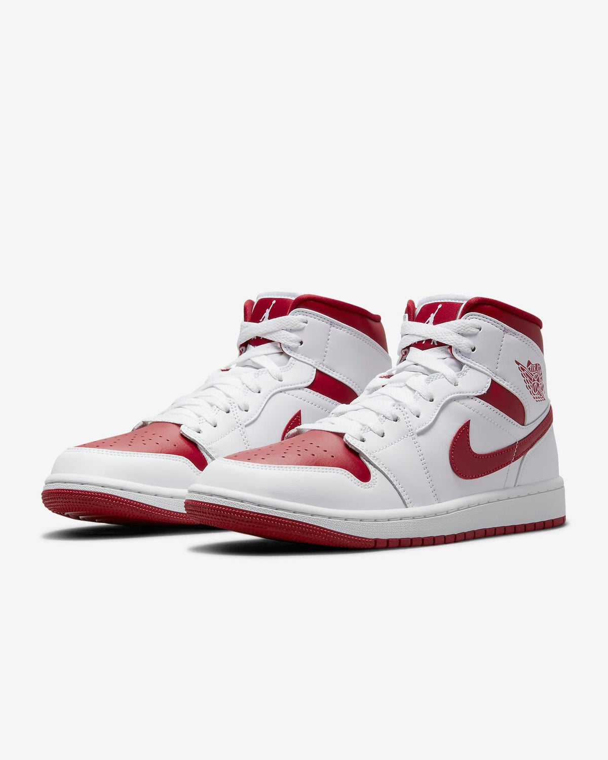 Giày Nike Air Jordan 1 Mid Women Shoes #Pomegranate - Kallos Vietnam