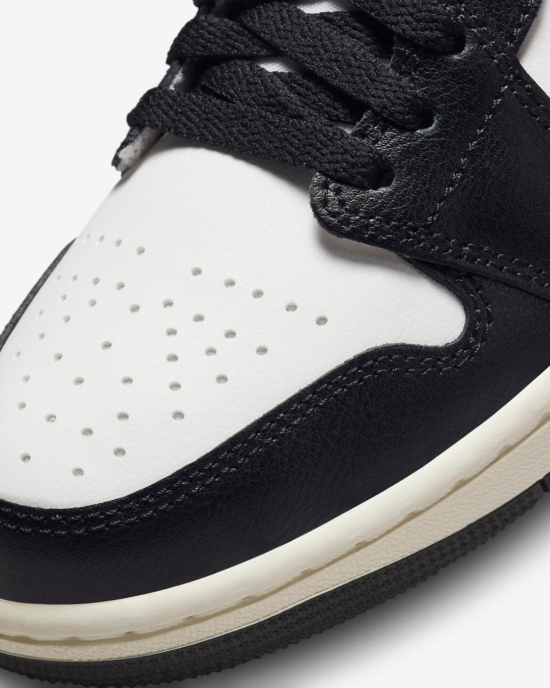 Giày Nike Air Jordan 1 Mid Women Shoes #Black Sail - Kallos Vietnam