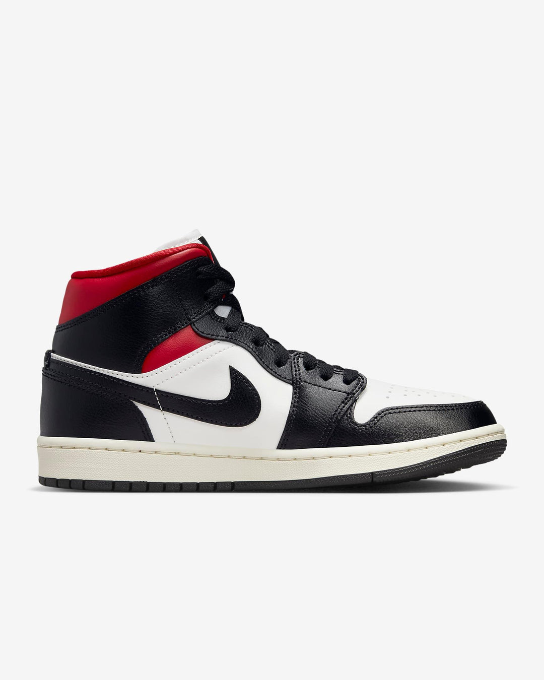 Giày Nike Air Jordan 1 Mid Women Shoes #Black Sail - Kallos Vietnam