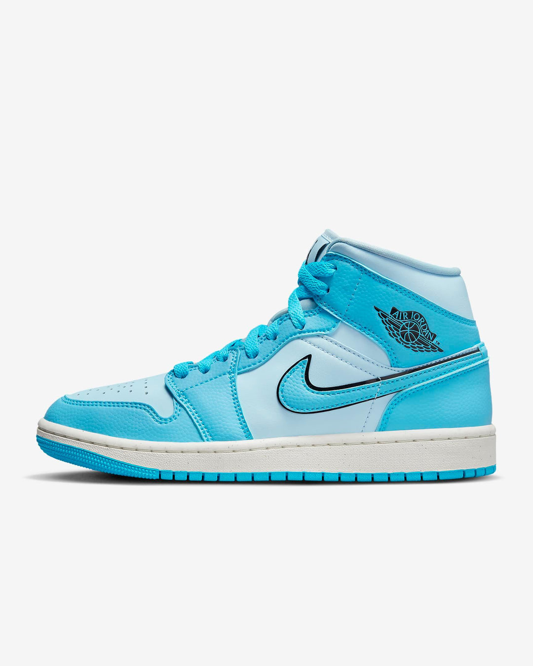 Giày Nike Air Jordan 1 Mid SE Women Shoes #Ice Blue - Kallos Vietnam