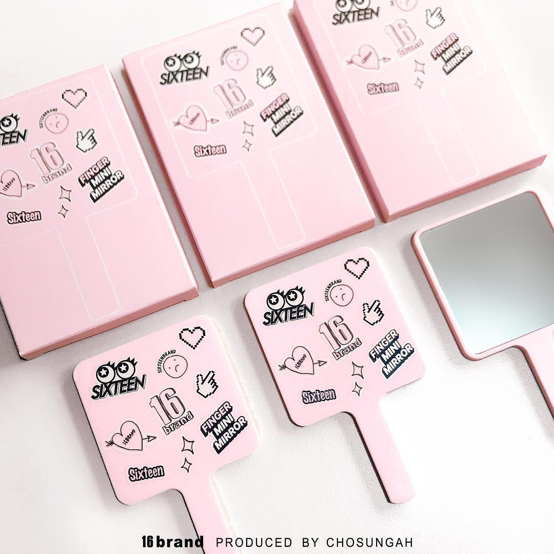 Gương Trang Điểm 16 Brand Finger Mini Mirror - Kallos Vietnam
