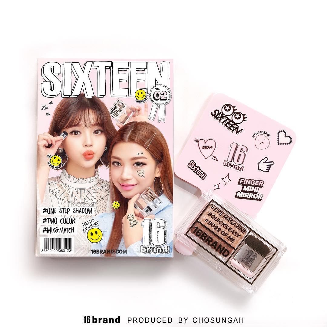 Gương Trang Điểm 16 Brand Finger Mini Mirror - Kallos Vietnam