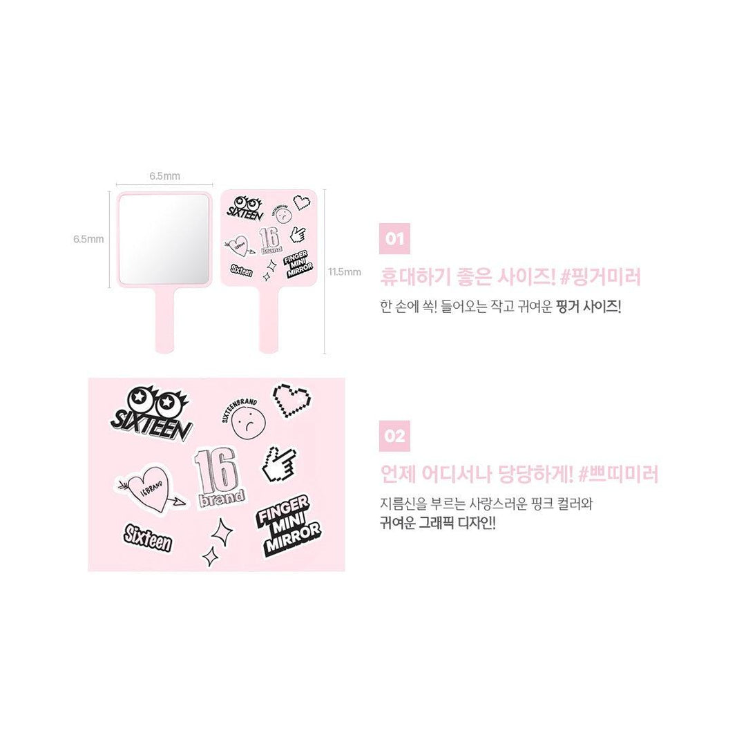 Gương Trang Điểm 16 Brand Finger Mini Mirror - Kallos Vietnam