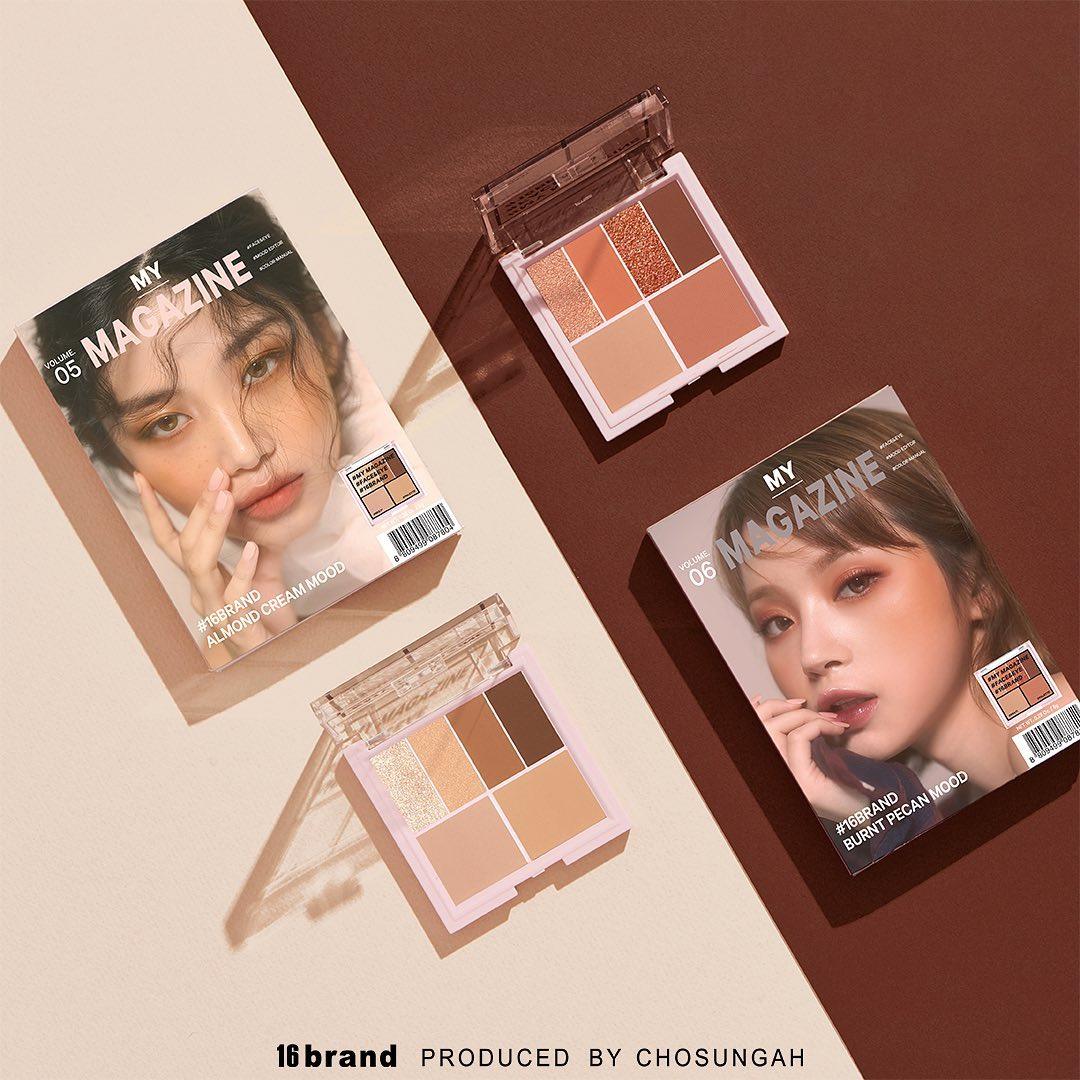 Phấn Mắt 16 Brand My Magazine Nuts Mood - Kallos Vietnam
