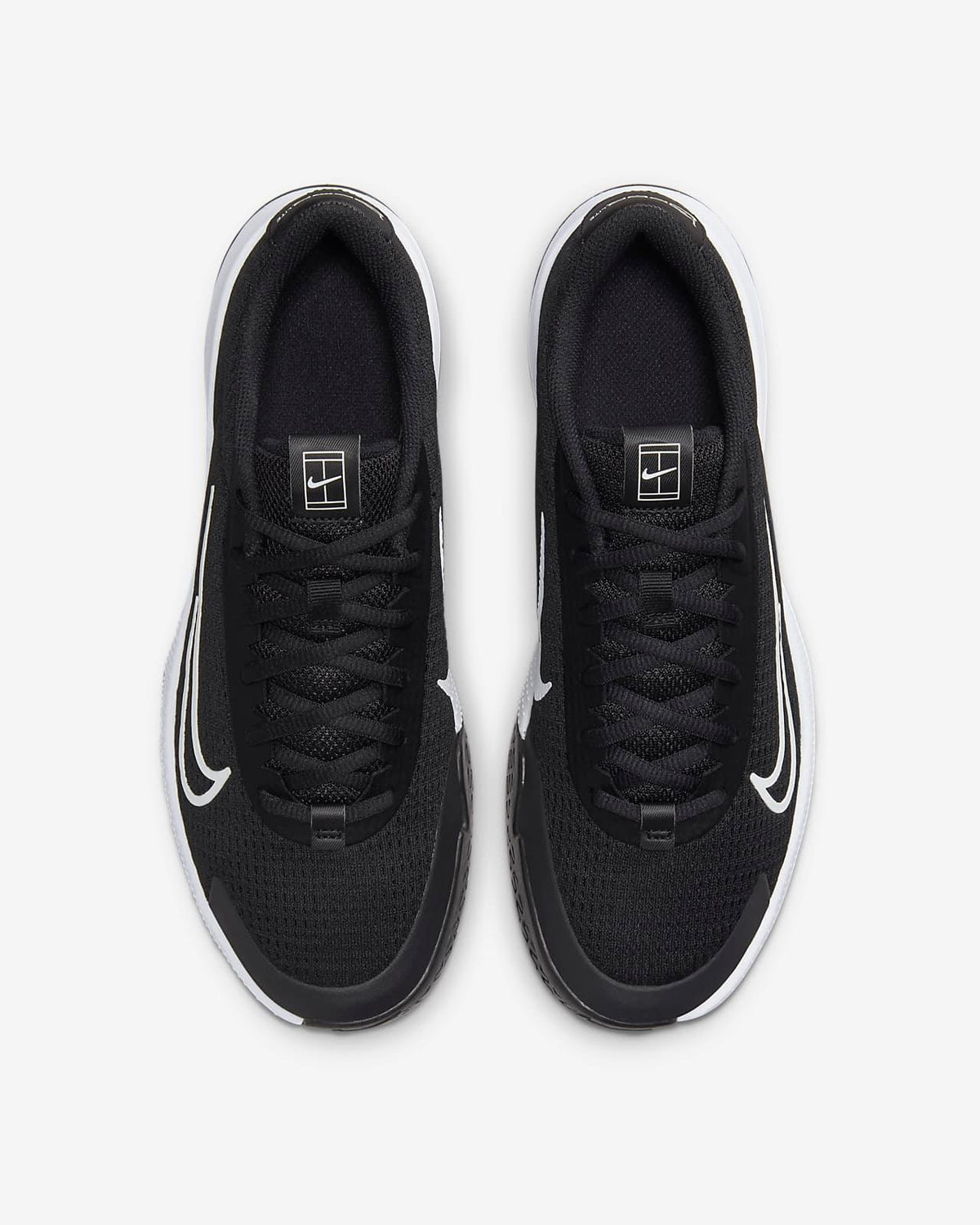 Giày Nike Court Vapor Lite 2 Women Tennis Shoes #Black White - Kallos Vietnam