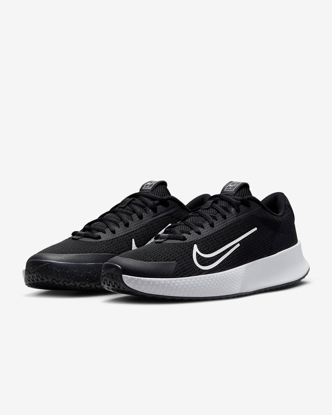 Giày Nike Court Vapor Lite 2 Women Tennis Shoes #Black White - Kallos Vietnam