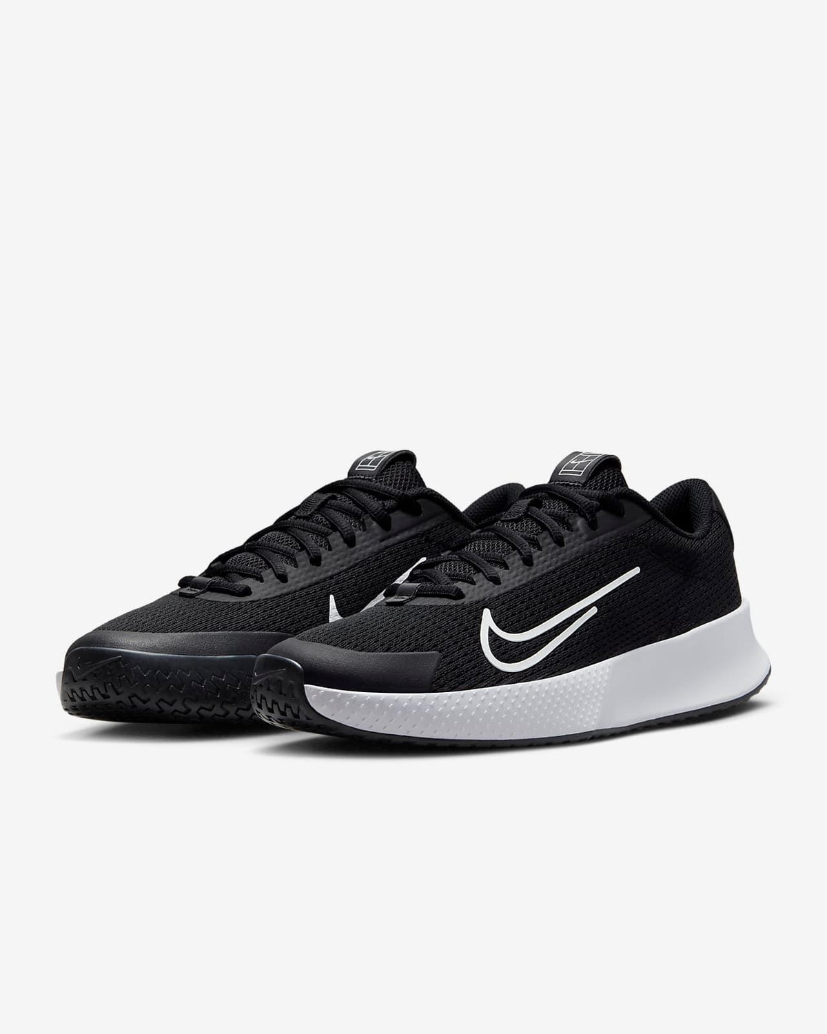 Giày Nike Court Vapor Lite 2 Women Tennis Shoes #Black White - Kallos Vietnam
