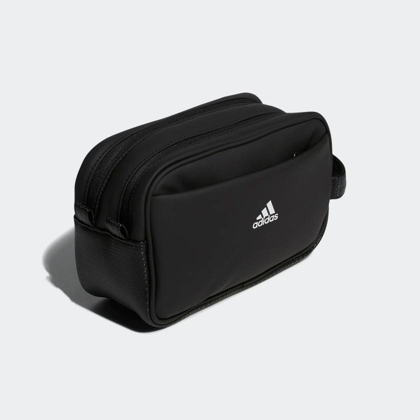 Túi Adidas Tour 2-Zip Pouch #Black White - Kallos Vietnam