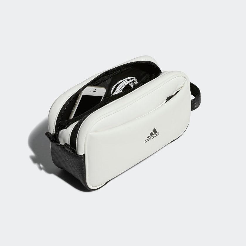 Túi Adidas Tour 2-Zip Pouch #White Black - Kallos Vietnam